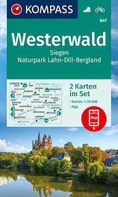Kompass WK847 Westerwald, Siegen - (ISBN 9783990447321)