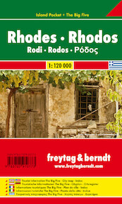 Rhodos 1 : 120 000. Island Pocket + The Big Five - (ISBN 9783707910773)