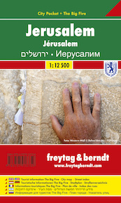 Jerusalem 1 : 12.500 - 1 : 9.000 City Pocket + The Big Five - (ISBN 9783707913750)