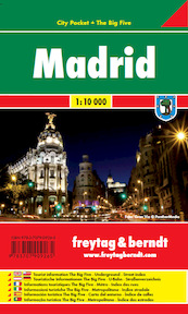 Madrid, Stadtplan 1:10.000, City Pocket + The Big Five - (ISBN 9783707909265)