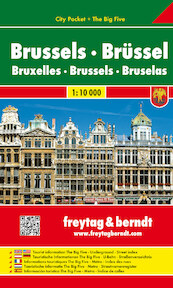 Brüssel 1 : 10 000 City Pocket + The Big Five - (ISBN 9783707913767)