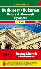 Bukarest, Stadtplan 1:10.000. City Pocket + The Big Five - (ISBN 9783707916836)