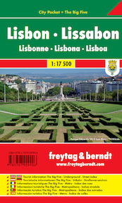 Lissabon 1 : 17.500 City Pocket + The Big Five - (ISBN 9783707909906)