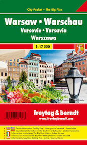 Warschau, Stadtplan 1:12.000, City Pocket + The Big Five - (ISBN 9783707917086)