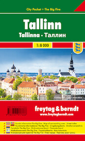 Tallinn, Stadtplan 1:10.000, City Pocket + The Big Five - (ISBN 9783707917666)