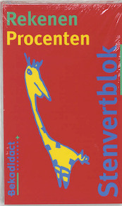 Stenvertblok rekenen Procenten - B. Eisenga (ISBN 9789026226861)