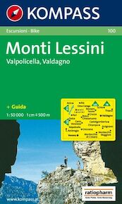 Monti Lessini, Valpolicella, Valdagno 1 : 50 000 - (ISBN 9783854914167)