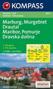 Maribor, Pomurje, Dravska dolina / Marburg, Murgebiet, Drautal 1 : 75 000 - (ISBN 9783850261357)