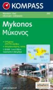 Mykonos 1 : 35 000 - (ISBN 9783850261067)