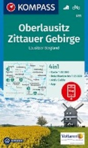 Oberlausitz, Zittauer Gebirge, Lausitzer Bergland 1:50 000 - (ISBN 9783990443156)