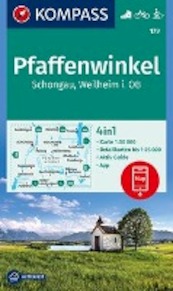 Pfaffenwinkel, Schongau, Weilheim i. OB 1:50 000 - (ISBN 9783990444436)