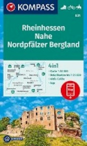 Rheinhessen, Nahe, Nordpfälzer Bergland 1:50 000 - (ISBN 9783990444894)
