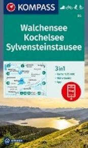Walchensee, Kochelsee, Sylvensteinstausee 1:25 000 - (ISBN 9783990444900)