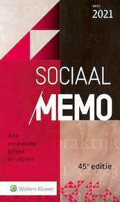 Sociaal Memo juli 2021 - (ISBN 9789013162813)