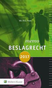Memo beslagrecht 2017 - H.G. Punt (ISBN 9789013141672)