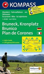 Bruneck - Kronplatz - Brunico - Plan de Corones 1 : 25 000 - (ISBN 9783850265133)