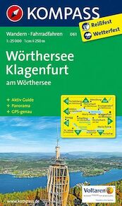 Wörthersee, Klagenfurt am Wörthersee 1 : 25 000 - (ISBN 9783850266796)