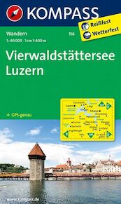 Vierwaldstätter See - Luzern 1 : 50 000 - (ISBN 9783850269681)