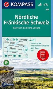 Nördliche Fränkische Schweiz, Bayreuth, Bamberg, Coburg 1:50 000 - (ISBN 9783990442630)