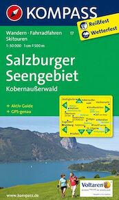 Salzburger Seengebiet - Kobernaußerwald 1 : 50 000 - (ISBN 9783990440247)