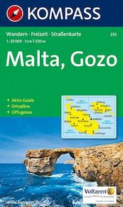Malta, Gozo 1 : 25 000 - (ISBN 9783854910909)