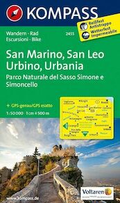 San Marino - San Leo - Urbino - Urbania 1 : 50 000 - (ISBN 9783850268608)