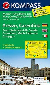 Arezzo - Casentino - Parco Nazionale delle Foreste Casentinesi - Monte Falterona - Campigna 1 : 50 000 - (ISBN 9783850266031)