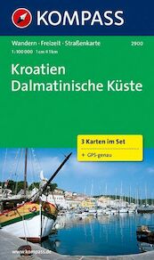 Kroatien - Dalmatinische Küste 1 : 100 000 - (ISBN 9783850261371)