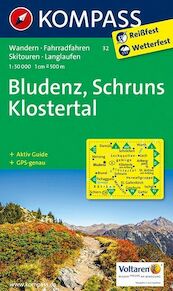 Bludenz - Schruns - Klostertal 1 : 50 000 - (ISBN 9783850264655)
