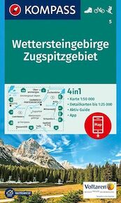 Wettersteingebirge, Zugspitzgebiet 1:50 000 - (ISBN 9783990442579)