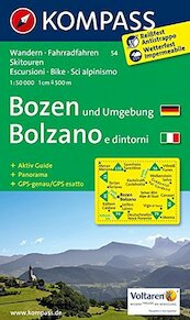 Bozen und Umgebung /Bolzano e dintorni 1 : 50 000 - (ISBN 9783850266956)