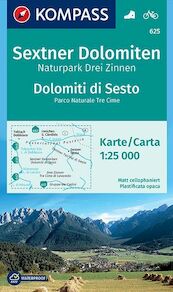 Sextner Dolomiten - Dolomiti di Sesto 1 : 25 000 - (ISBN 9783850264846)