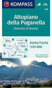 Altopiano della Paganella - Dolomiti di Brenta 1 : 25 000 - (ISBN 9783850265362)