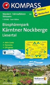 Biosphärenpark Kärntner Nockberge - Liesertal 1 : 50 000 - (ISBN 9783990441299)