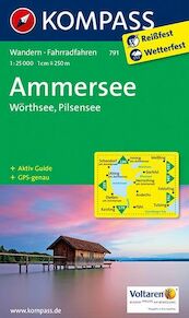 Ammersee - Wörthsee - Pilsensee 1 : 25 000 - (ISBN 9783990440216)