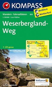 Weserbergland-Weg 1 : 50 000 - (ISBN 9783850268615)