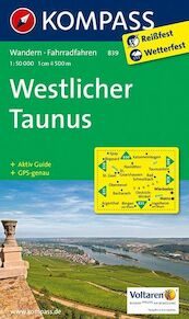 Westlicher Taunus 1 : 50 000 - (ISBN 9783850264891)