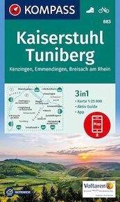 Kaiserstuhl, Tuniberg, Kenzingen, Emmendingen, Breisach am Rhein 1:25 000 - (ISBN 9783990442715)
