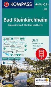 Bad Kleinkirchheim, Biosphärenpark Kärntner Nockberge 1:25 000 - (ISBN 9783990443170)