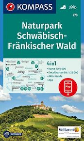 Naturpark Schwäbisch-Fränkischer Wald 1 : 40 000 - (ISBN 9783990443187)