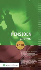 Pensioenmemo 2018 - (ISBN 9789013148633)