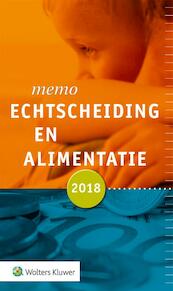 Memo Echtscheiding en alimentatie 2018 - A.R. van Maas de Bie, P. Dorhout, I.J. Pieters (ISBN 9789013146073)
