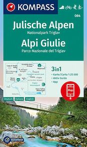 Julische Alpen, Nationalpark Triglav, Alpi Giulie 1:25 000 - (ISBN 9783990444580)