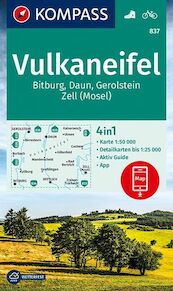 Vulkaneifel, Bitburg, Daun, Gerolstein, Zell (Mosel) 1:50 000 - (ISBN 9783990444658)