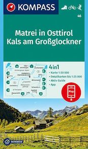 Matrei in Osttirol, Kals am Großglockner 1:50 000 - (ISBN 9783990444931)