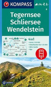 Tegernsee, Schliersee, Wendelstein 1:50 000 - (ISBN 9783990444917)