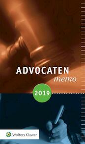 Advocatenmemo 2019 - E.H. de Jonge, A.M. van de Lest- van Berkel, M. Stevens (ISBN 9789013153125)