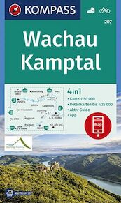 Wachau, Kamptal 1:50 000 - (ISBN 9783990445624)