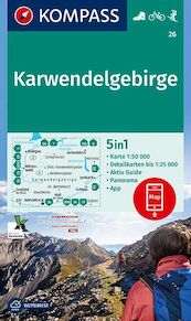 Karwendelgebirge 1:50 000 - (ISBN 9783990445655)