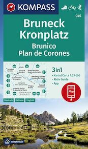 Bruneck, Kronplatz Brunico Plan de Corones 1:25 000 - (ISBN 9783990446188)